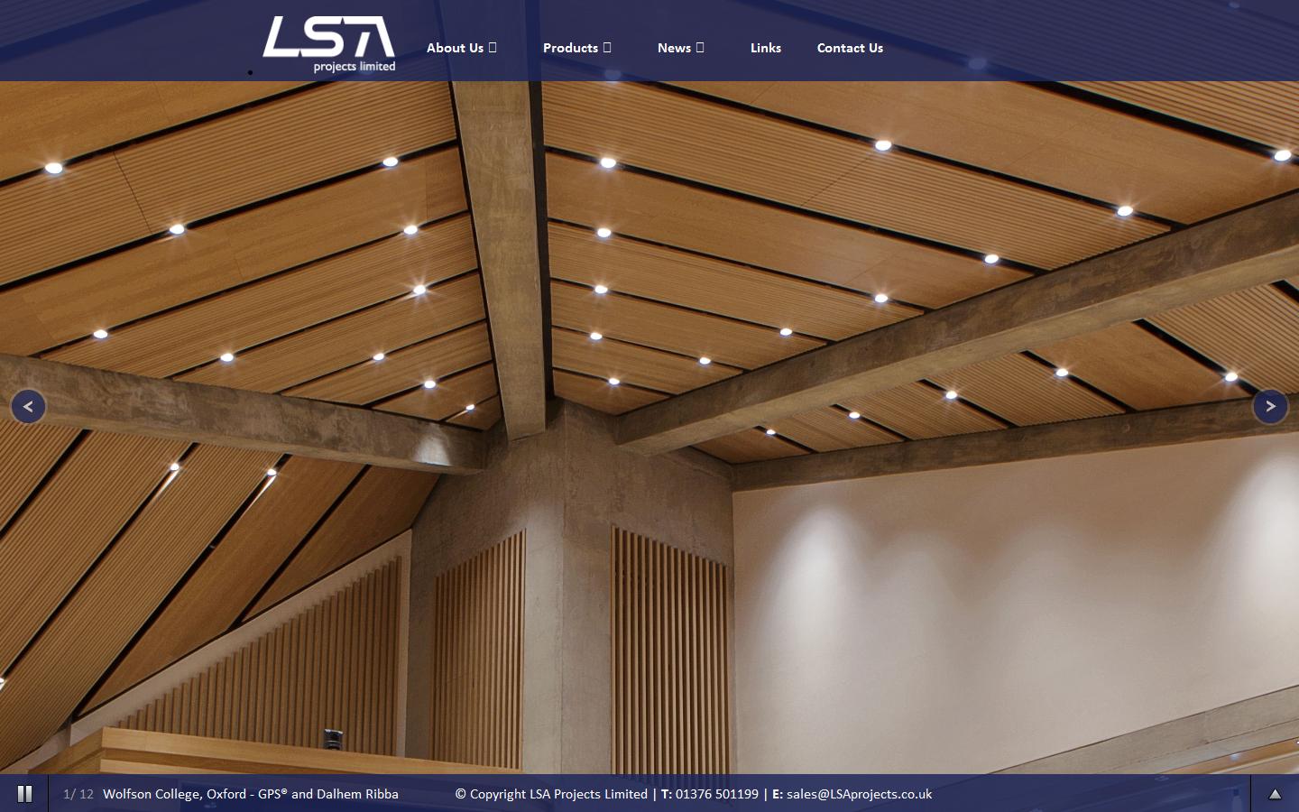 L S A Projects Ltd Website