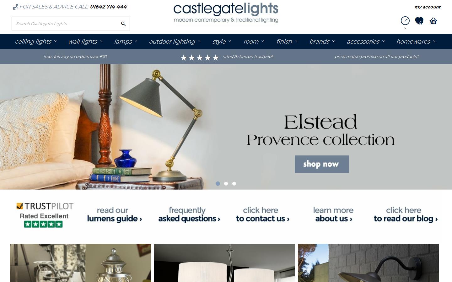 Castlegate Lights Website