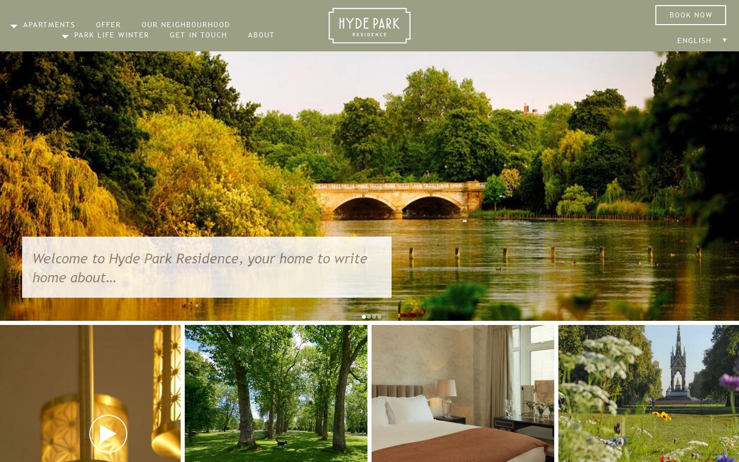 Hyde Park Residence Website