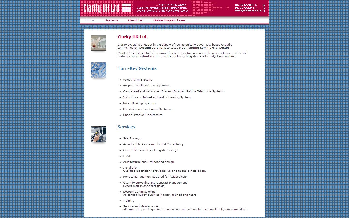 Clarity Website