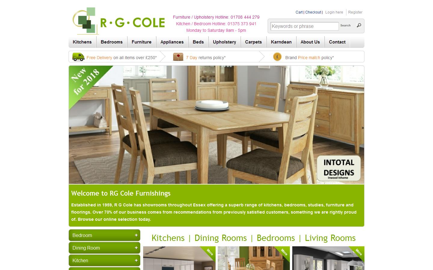 R G Cole Website