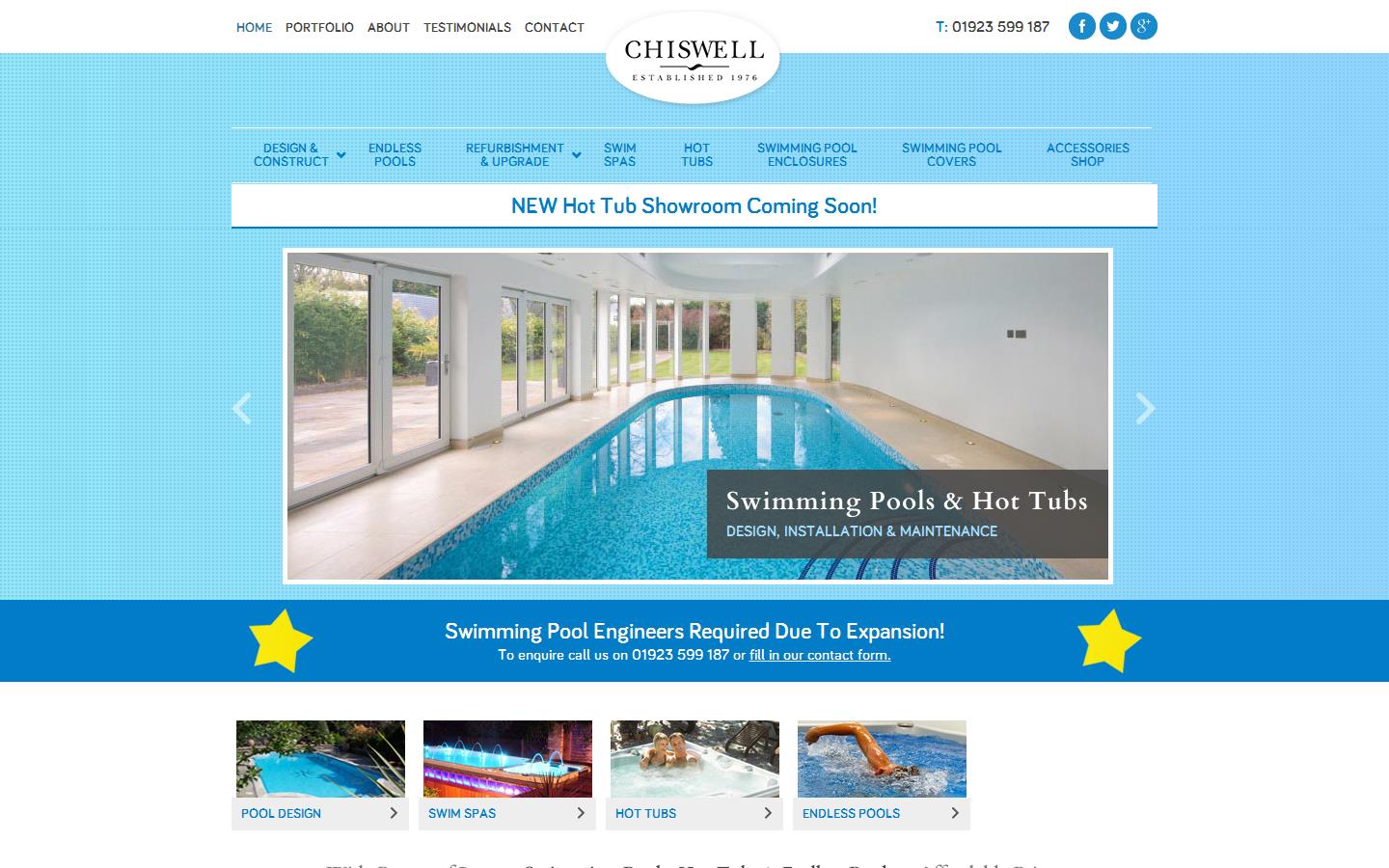 Chiswell Leisure Ltd Website