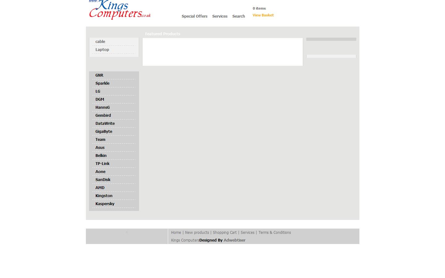 Kings Computers Website