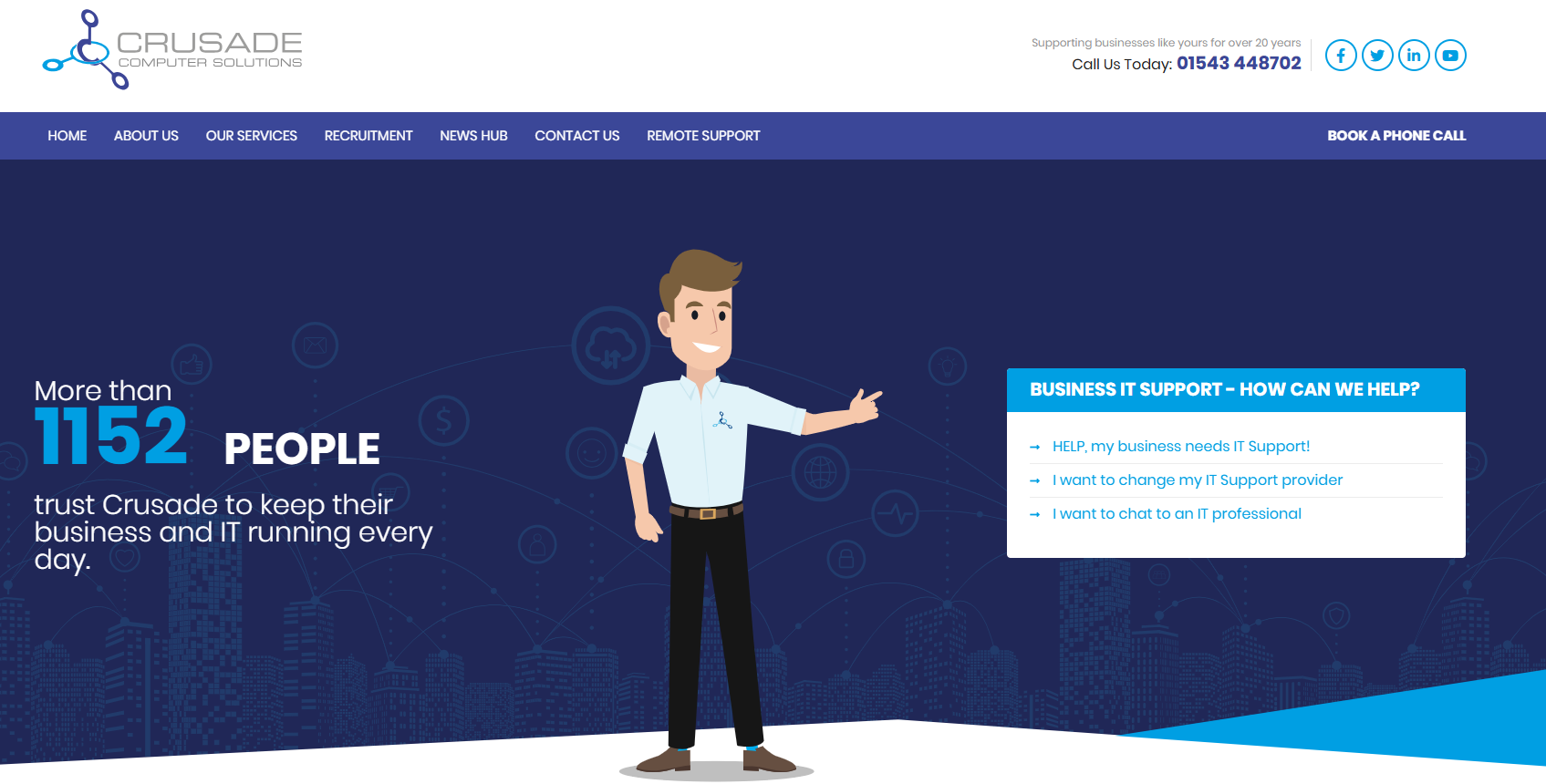 Crusade Computer Solutions Limited Website