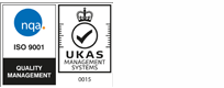 nqa. - ISO 9001 - QUALITY MANAGEMENT - UKAS MANAGEMENT SYSTEMS Logo