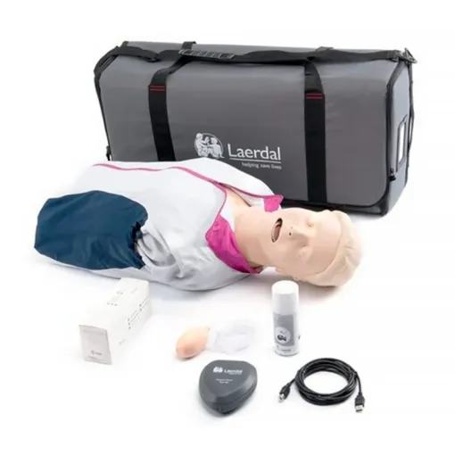 Laerdal Resusci Anne QCPR Torso with Carry Bag – Rechargeable