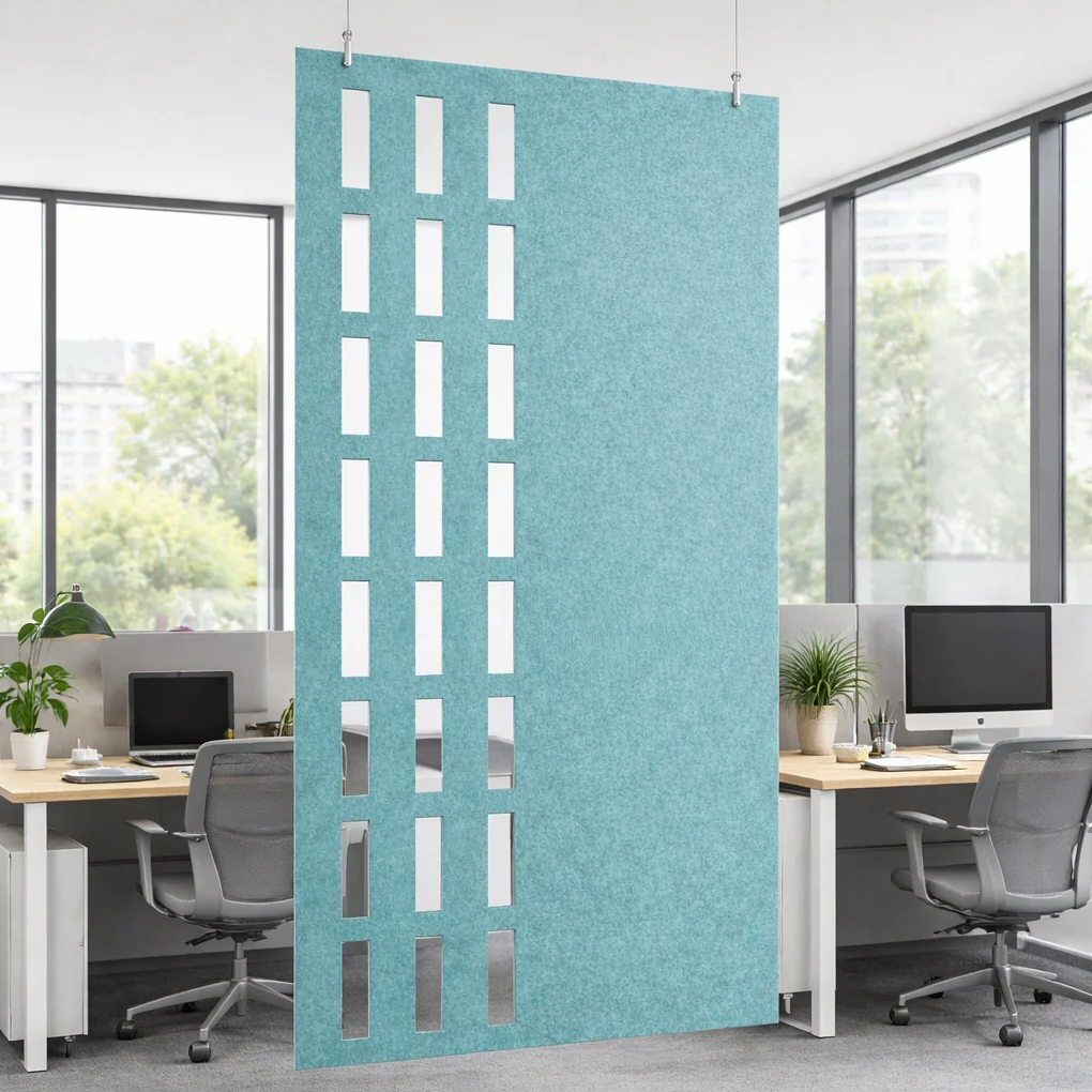 'Track' Acoustic Hanging Divider