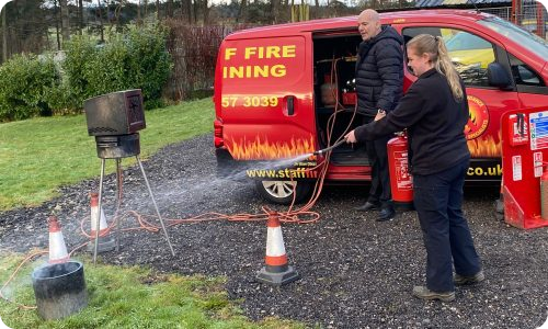 Fire Extinguisher Training in Cardiff