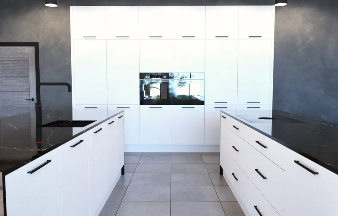 Quick-Install German Kitchens with Prebuilt Carcass & Door Hanging