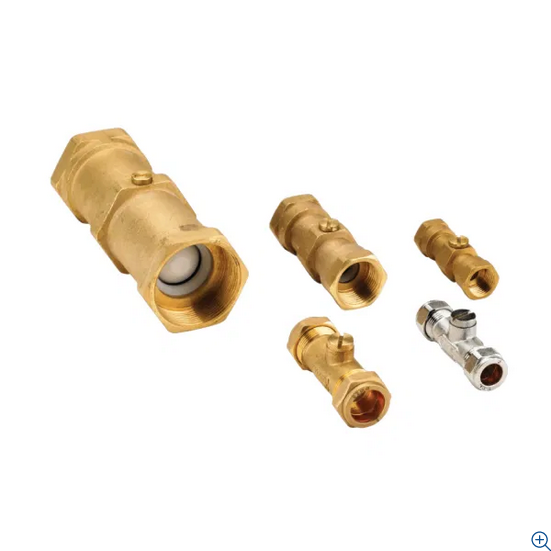 RWC Floguard Double Check Valve with Test Point - Cat 3