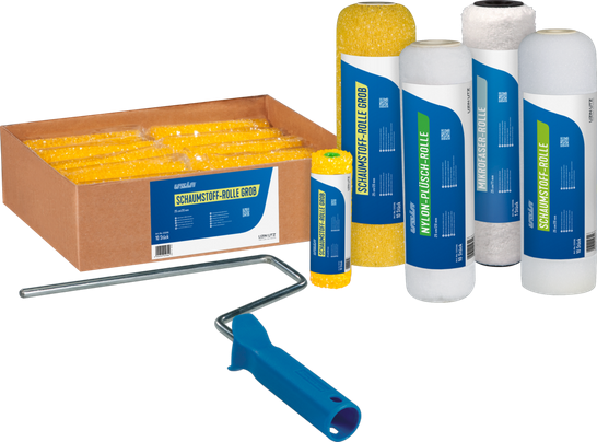 Foam Roller Nylon Fibre Roller | Micro Fibre Roller | Foam Roller | Roller Handle