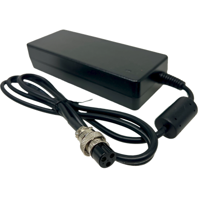 Power Brick 120W IEC to Industrial M16 3-Pin Power Connector 24VDC