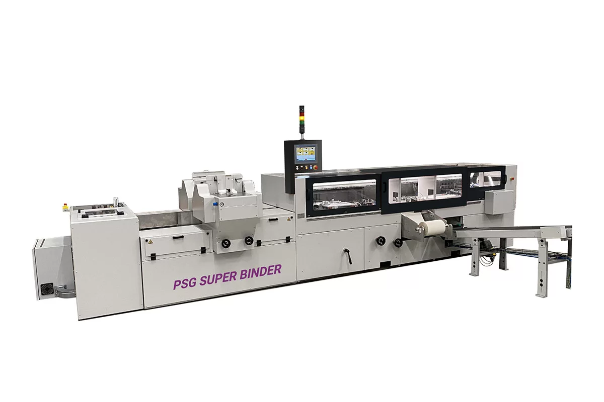 Super binder for hard and soft cover book production