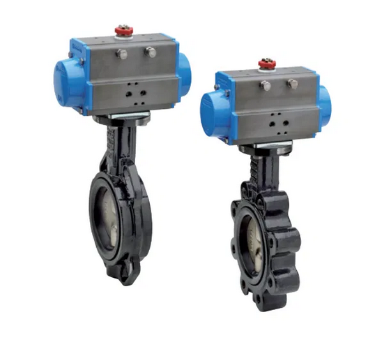 Pneumatically Actuated Wafer & Lugged Butterfly Valves