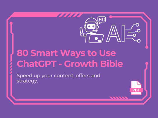 ChatGPT Growth Bible