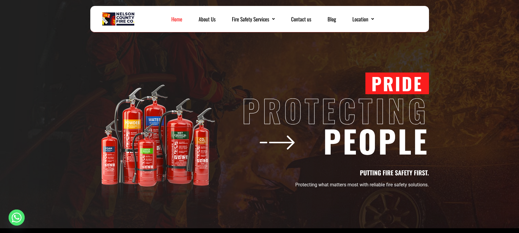 Nelson County Fire Co Website Screenshot 001