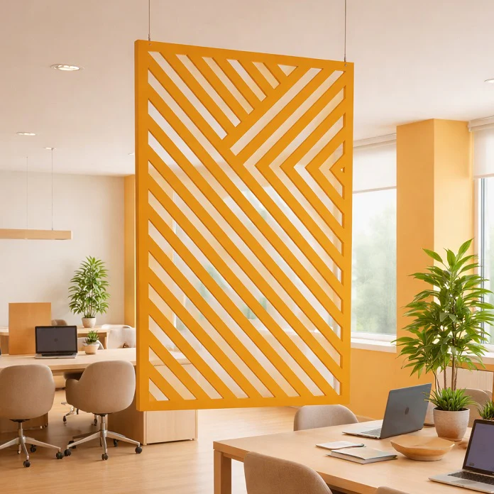 'Zonal' Acoustic Hanging Divider