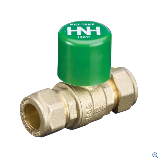 Hattersley Fig 100CLS PN16 Ball Valve - Lockshield