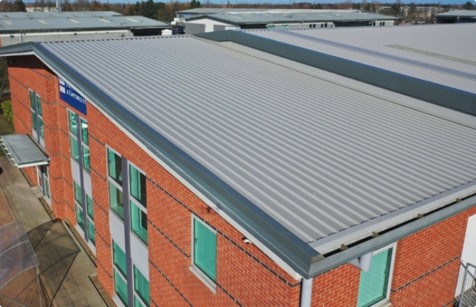 Roof cladding refurbishment
