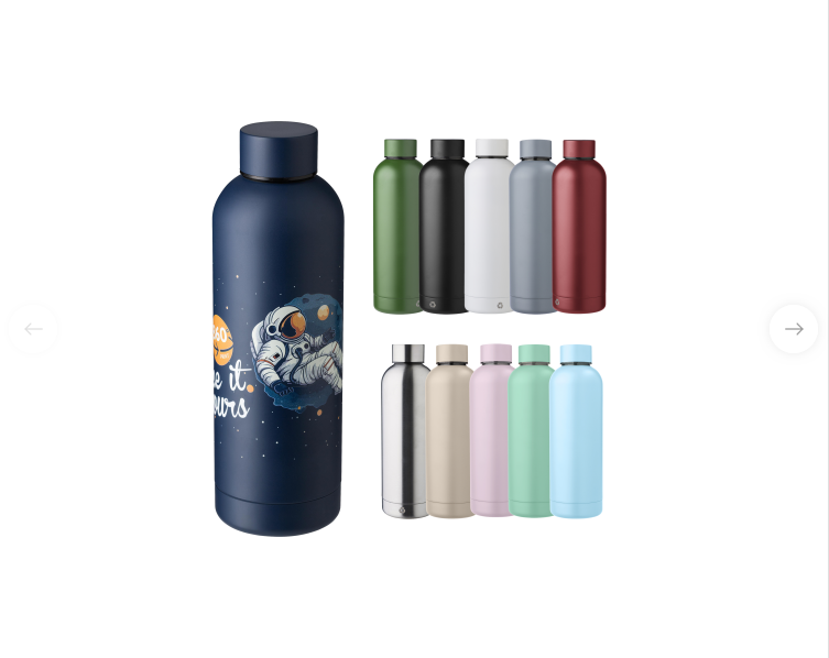 The Alasia - Recycled Stainless Steel Double Walled Bottle (500ml)