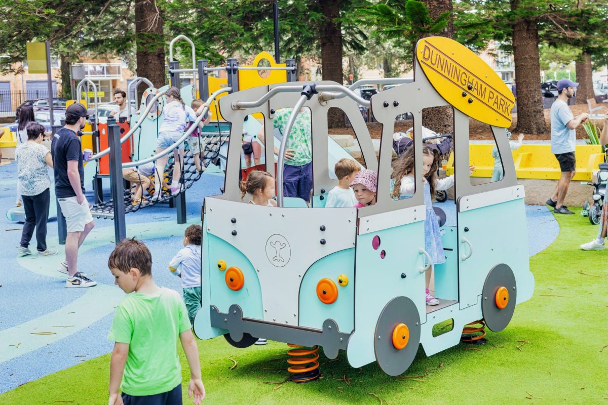 Surf’s Up at Dunningham Park Playground