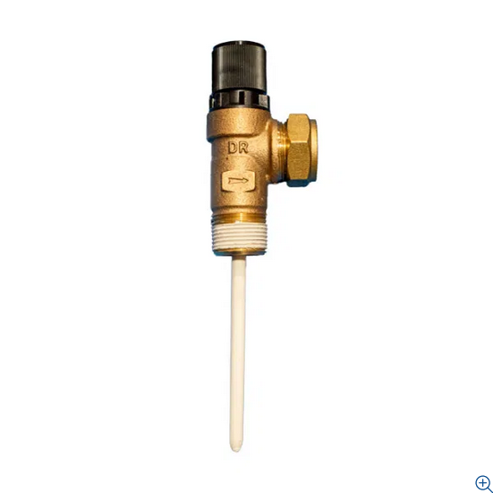 Reliance RWC TPR22 Pressure & Temperature Relief Valve 3/4" x 22mm 10 Bar - PTEM575210