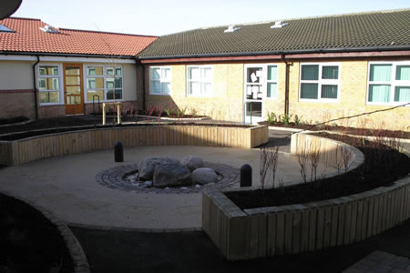 School Courtyard Planting