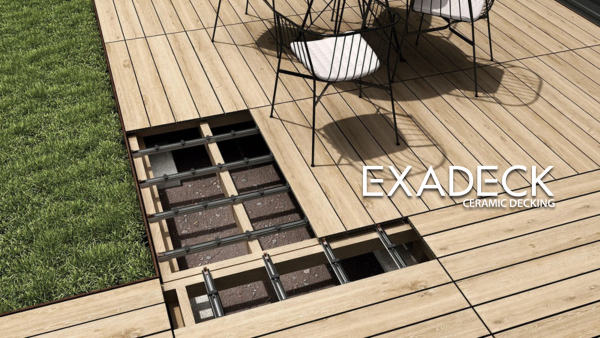 EXADECK Ceramic Decking Tile Boards