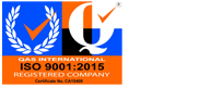 QAS INTERNATIONAL - ISO 9001:2015 - REGISTERED COMPANY Logo