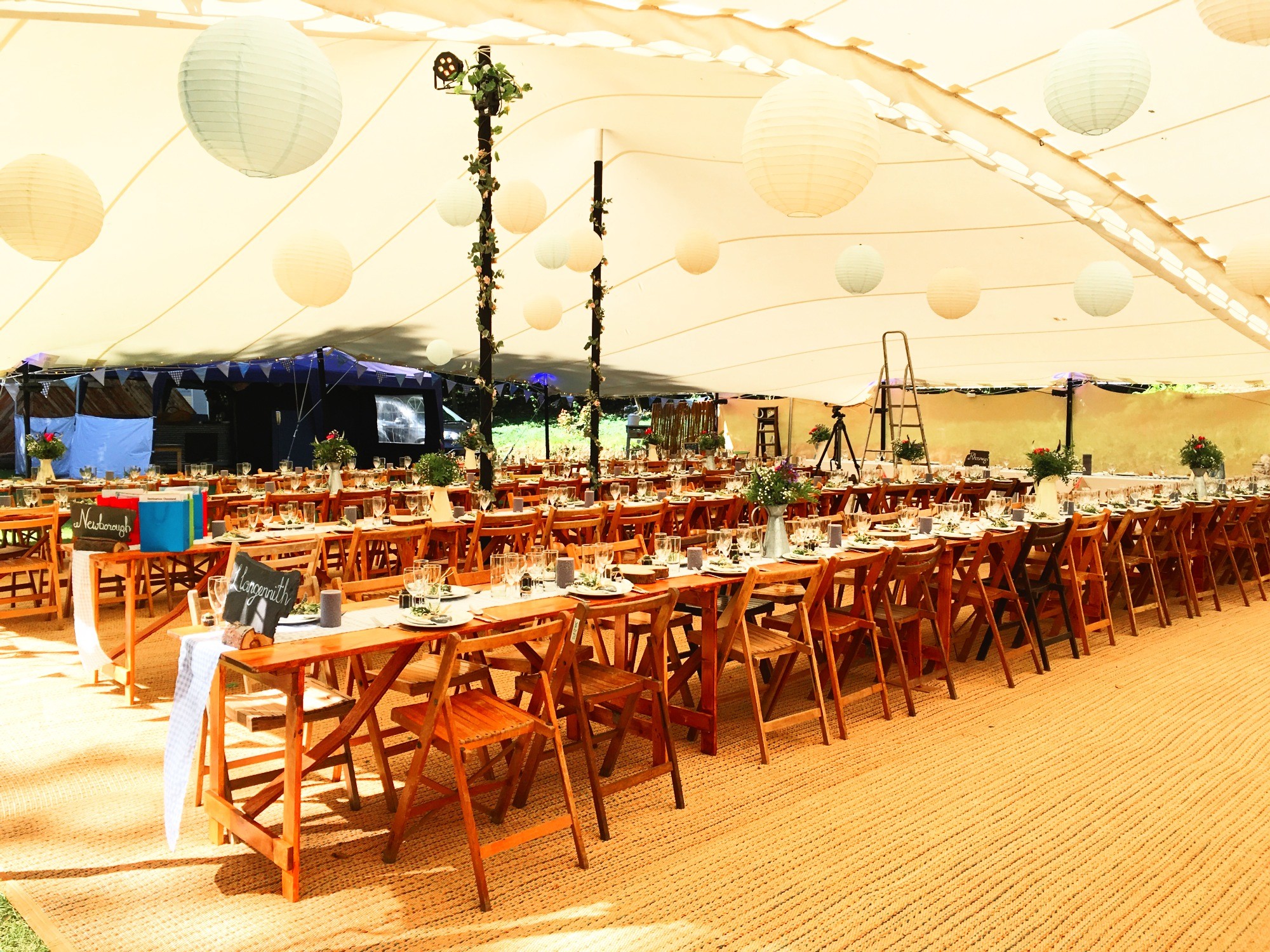 Rustic Wedding Marquee