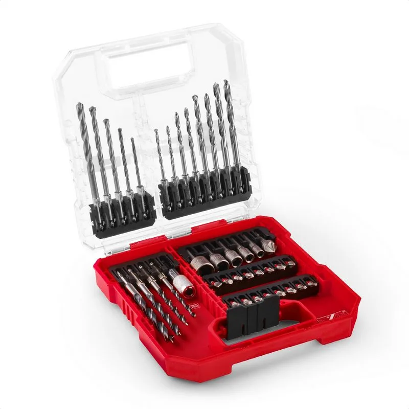 Einhell 40-Piece L-CASE Drill & Bit Set