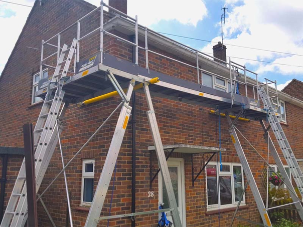Easi-Dec Platform Accessories: Corner Kit in Bicester