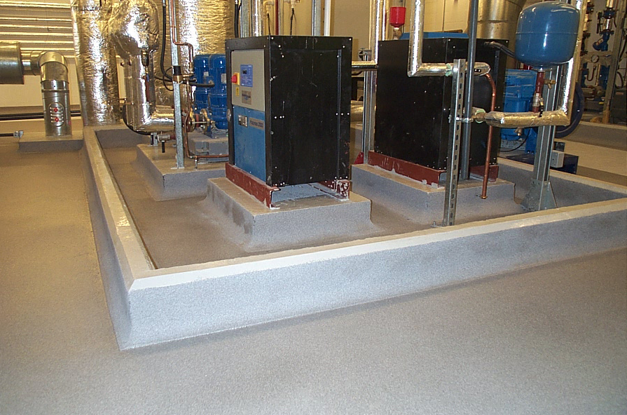 Industrial Resin Flooring for Manufacturing, Engineering, Chemical Processing & Plant Rooms