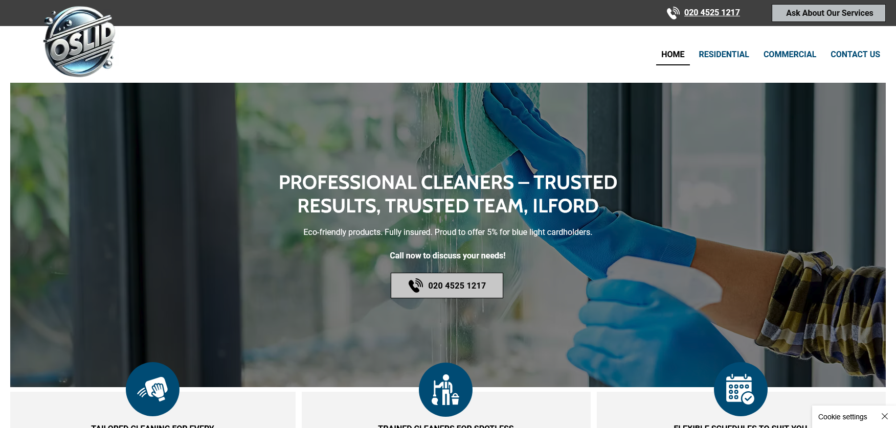 Oslid Ltd Website Screenshot 001