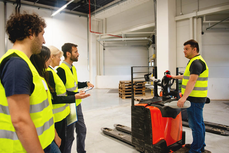 Counterbalance Lift Truck Training in Wales