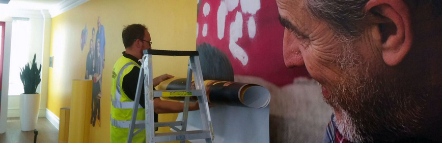 Sign installation by Experienced Fitters