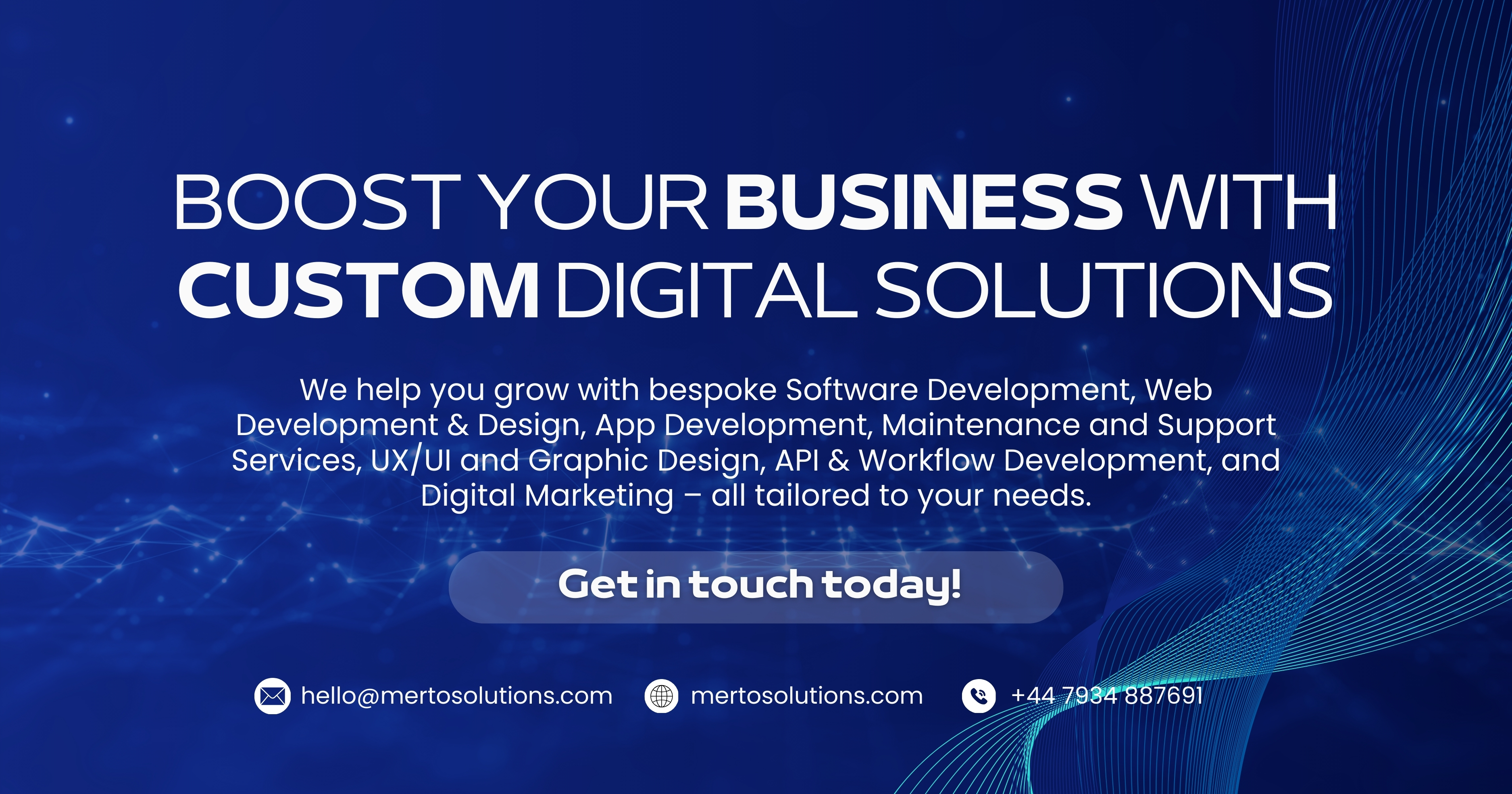 Merto Software Solutions | Custom Software, AI & SaaS Development UK