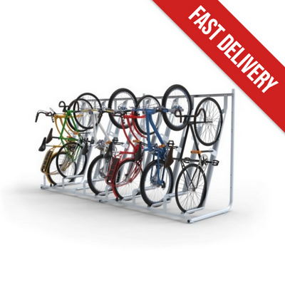 Semi Vertical Cycle Rack