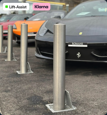 Lift-Assist Telescopic Bollards in Kent