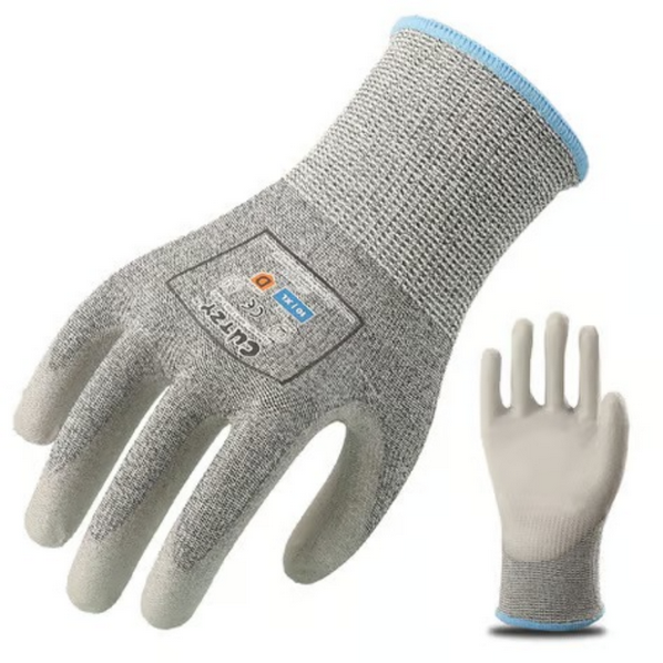 Cutzy - Cut Resistant Level D - Safety Grey Gloves