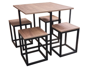 Compact Dining Table & Stools