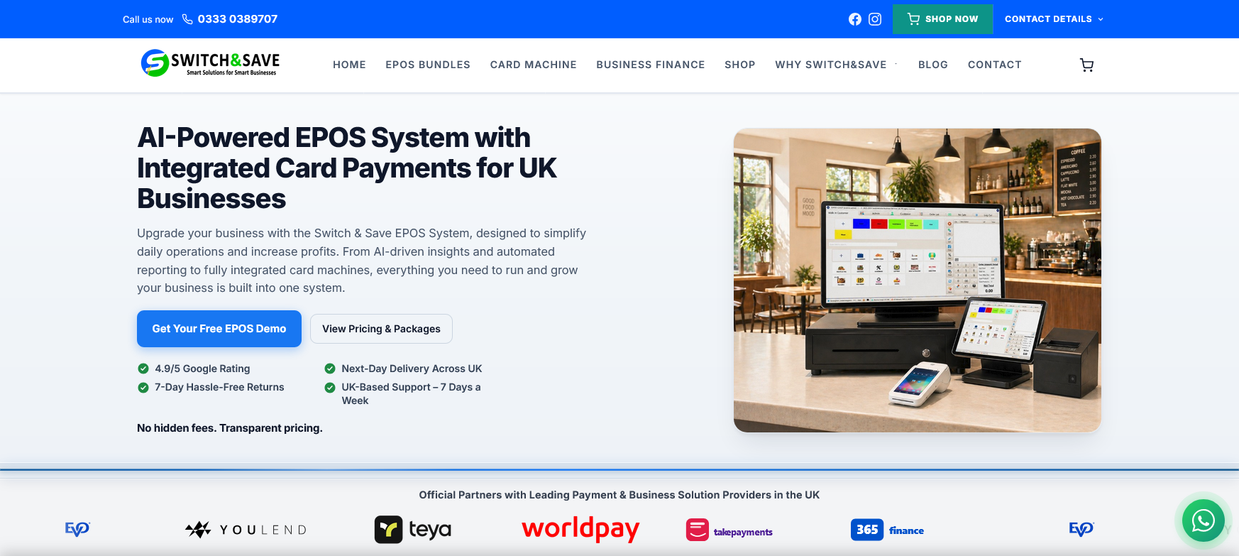 SWITCH & SAVE EPOS Website Screenshot 001
