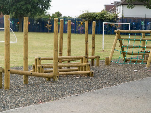Active Wooden Trim Trail
