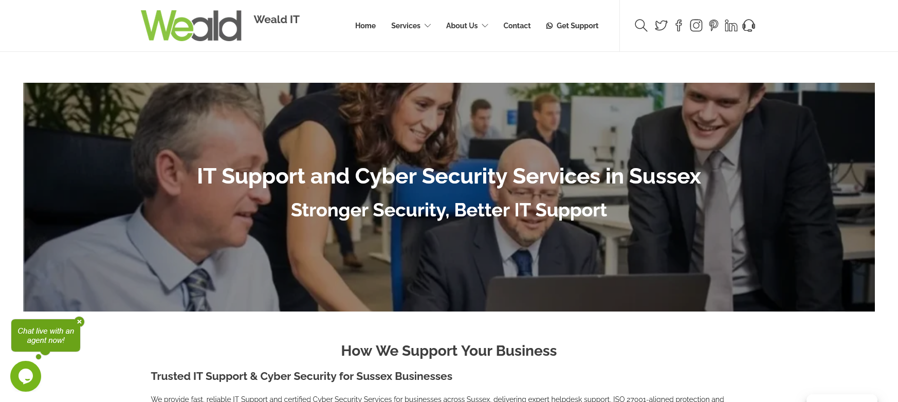 Weald Computer Maintenance Ltd Website Screenshot 001