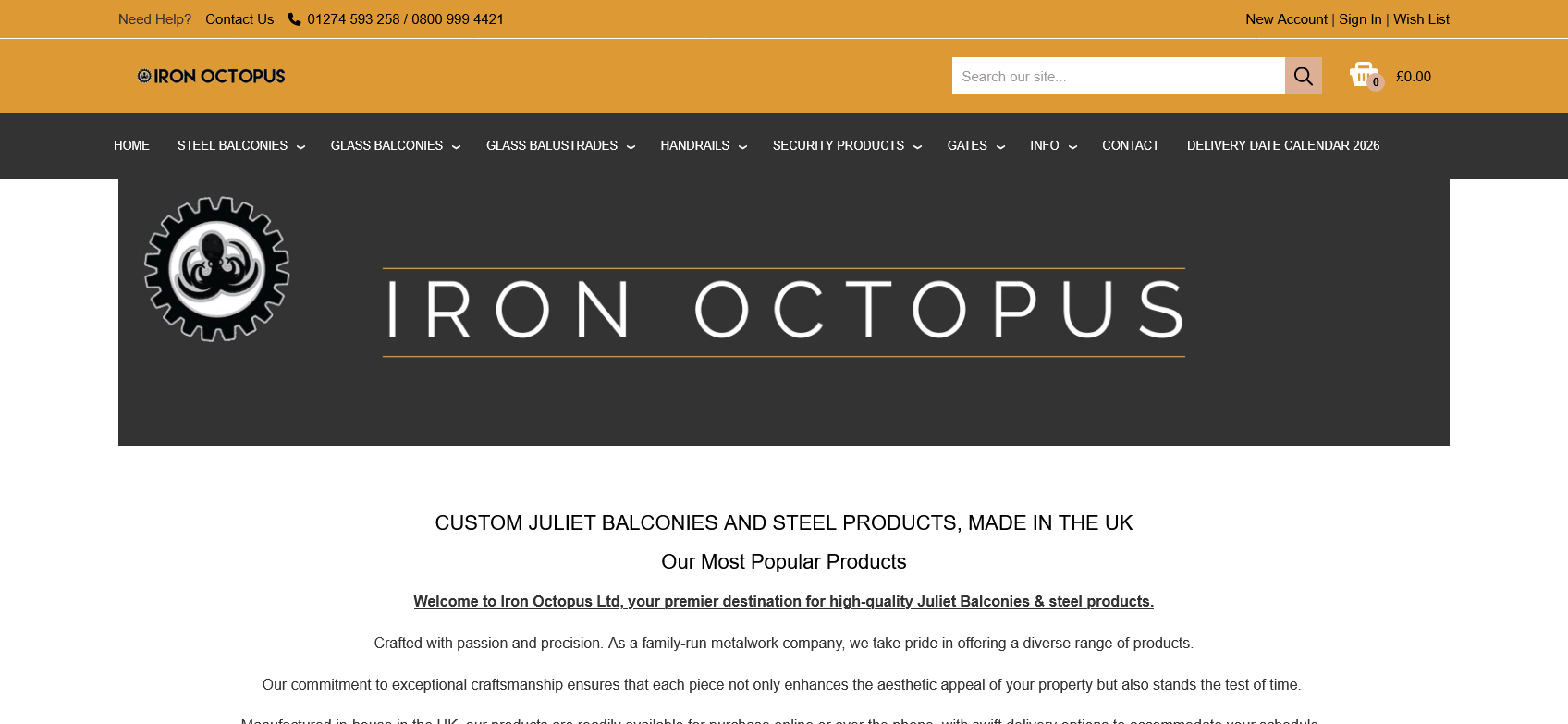 Iron Octopus Ltd Website Screenshot 001