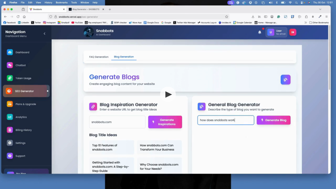 AI Blog Generator
