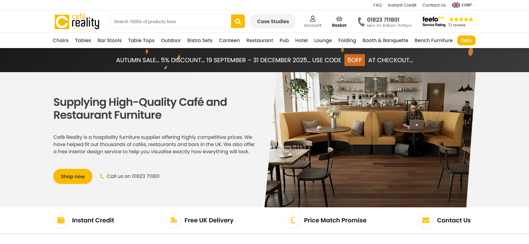 Café Reality Website Screenshot 001