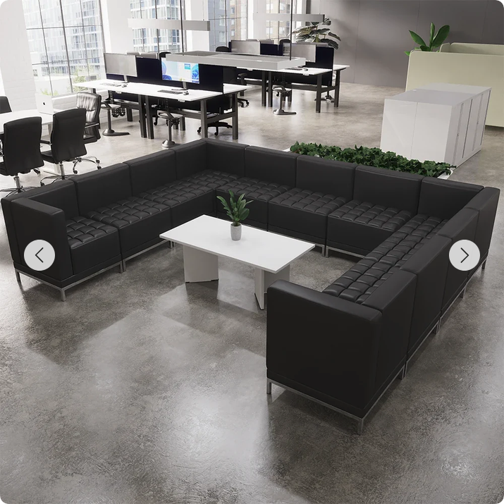 INTEGRITY Modular Bonded Leather Seating Range
