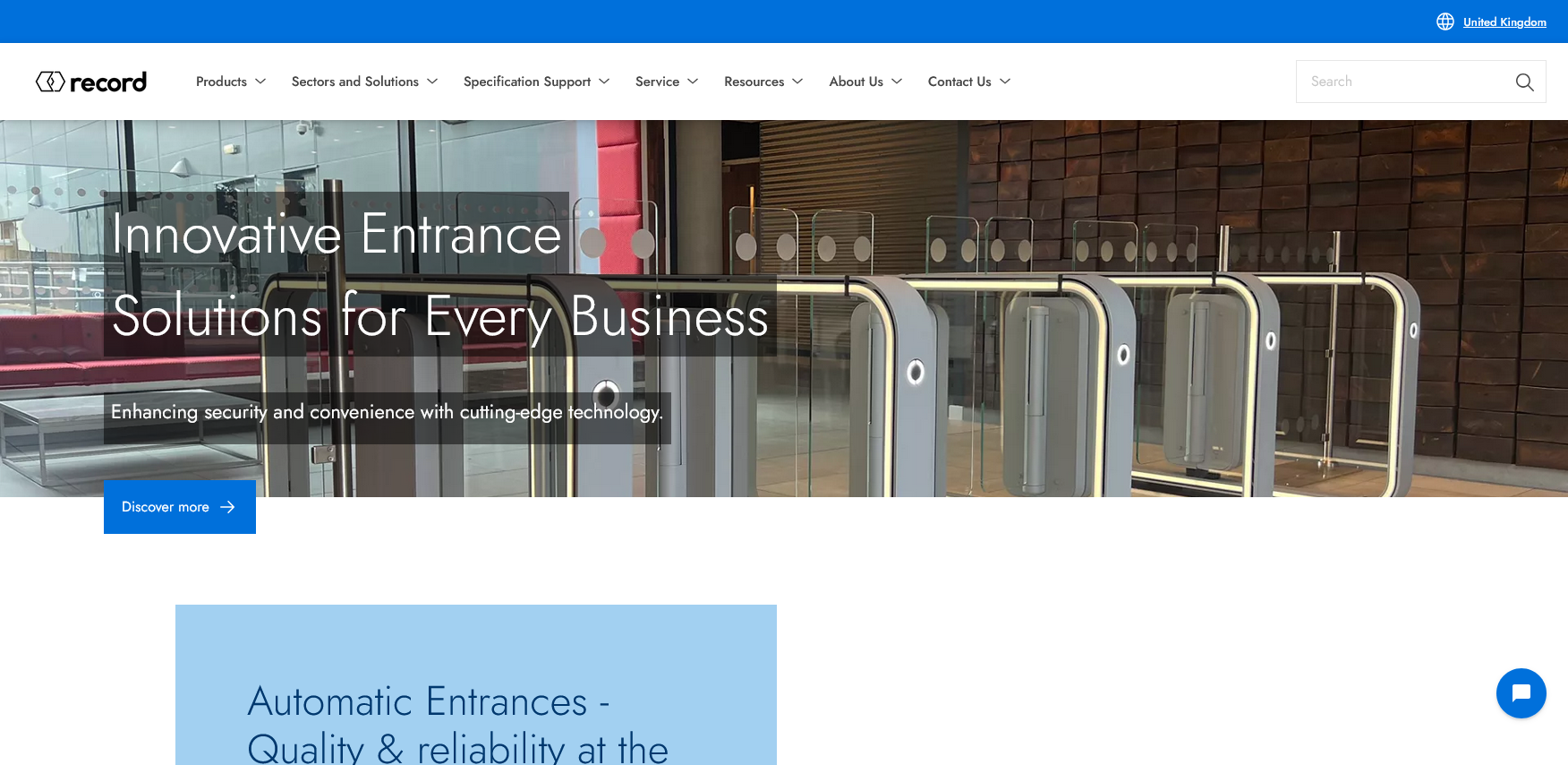 record uk Website Screenshot 001