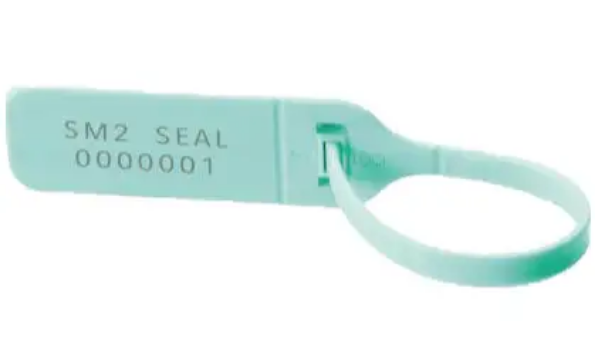 29cm SM2 Security Seal Standard Numbered Blue
